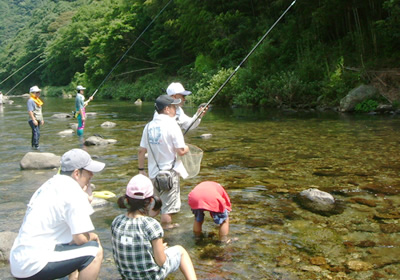 川遊び・鮎釣りセミナー